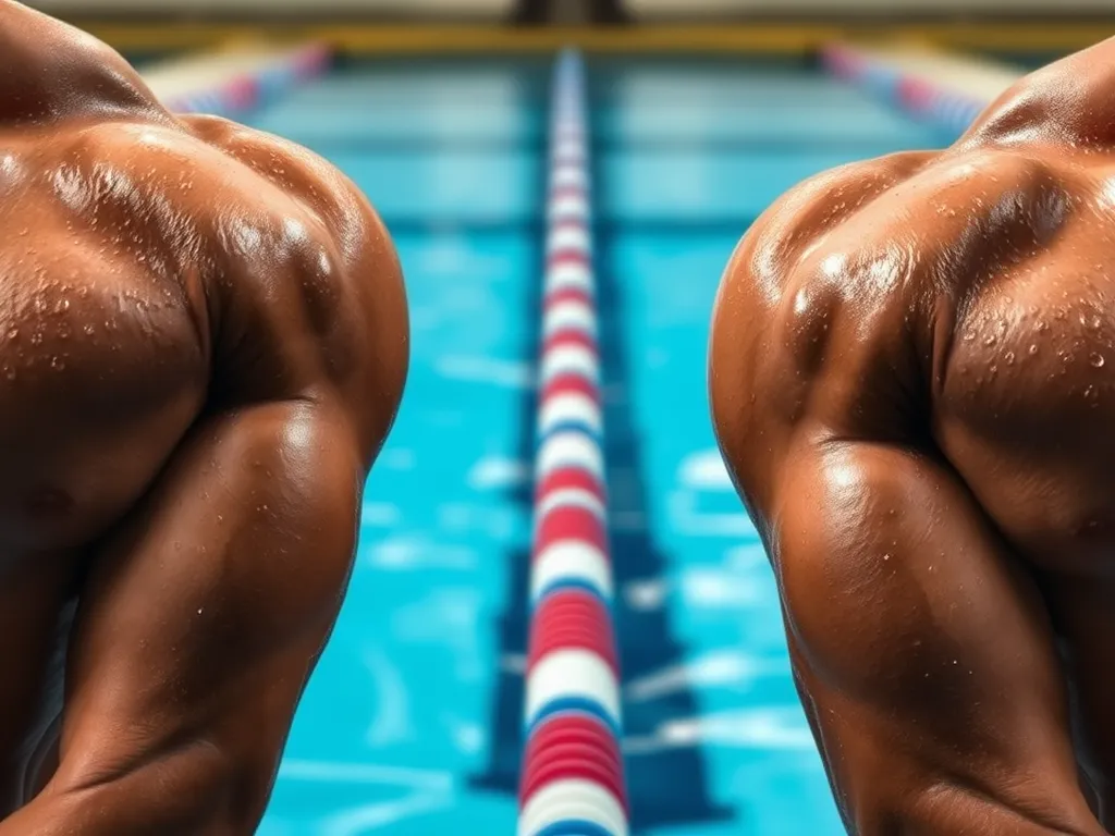 Czy pływanie buduje mięśnie?