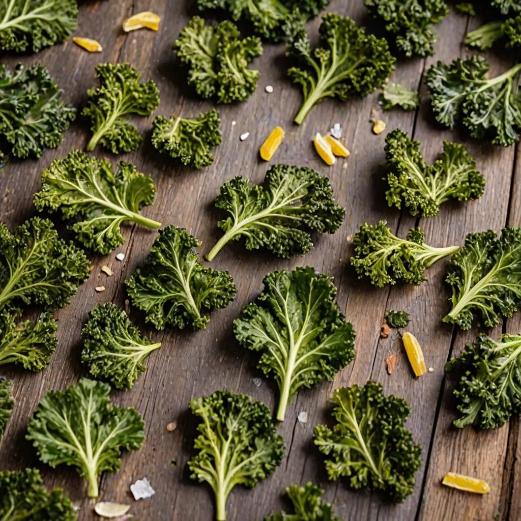 Jak zrobić chipsy z jarmużu?