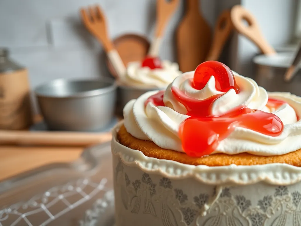 Czy można zamrozić ciasto z bitą śmietaną i galaretką?